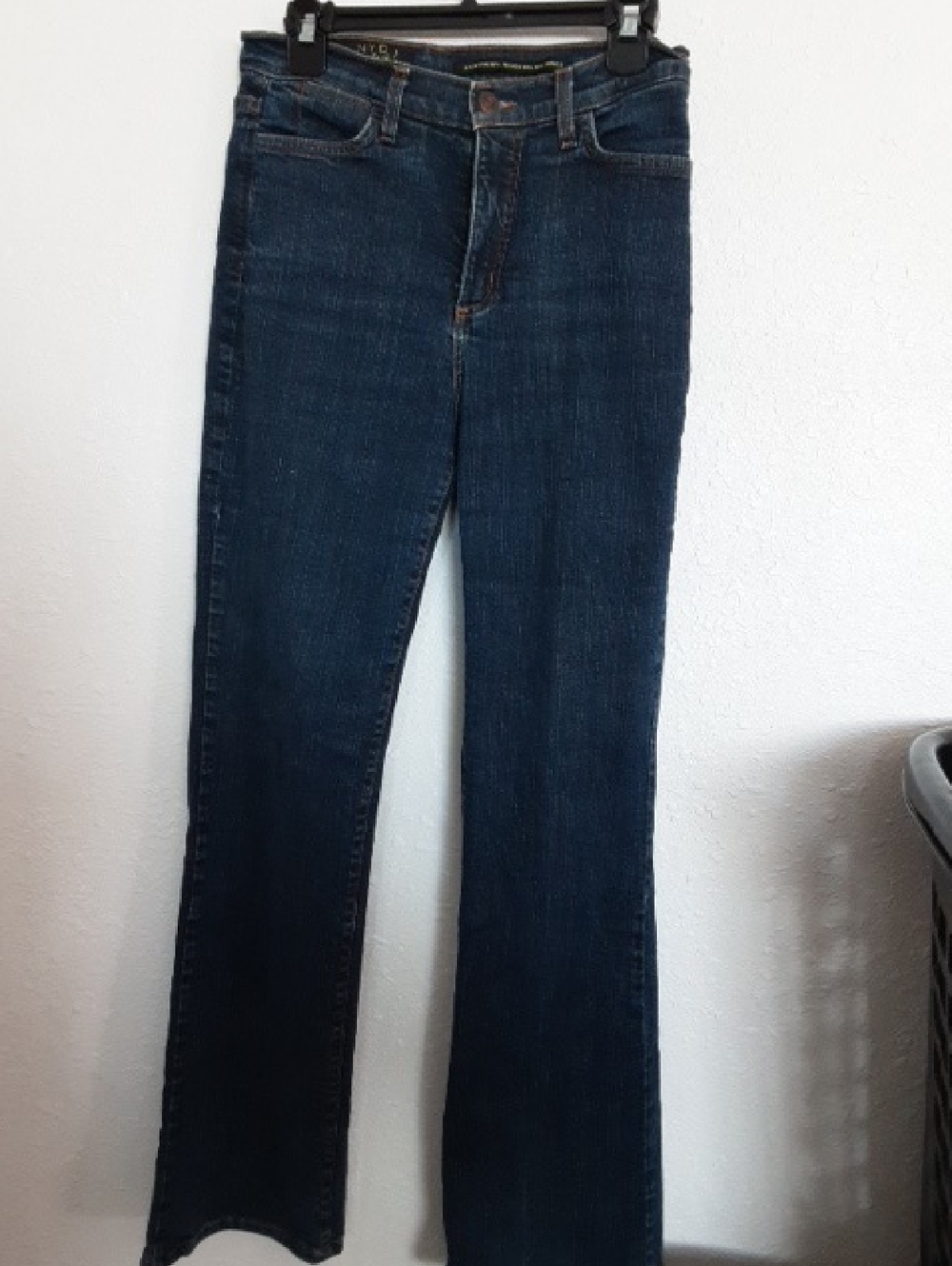 Dark Blue Women's Jeans - Classic Straight Leg